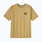 Men's T-shirt Patagonia Great Waves Responsibili-Tee lynx tan