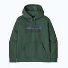 Men's sweatshirt Patagonia P-6 Logo Uprisal Hoody p-6 outline: canopy green