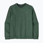 Men's sweatshirt Patagonia Fitz Roy Massif Daily Crew Canopy Green