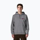 Men's sweatshirt Patagonia Great Waves Uprisal Hoody gravel heather