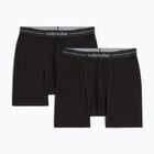 Men's thermal boxer briefs Icebreaker Merino 150 Anatomica Boxers 2 pairs black