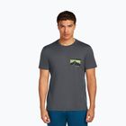 Men's T-shirt icebreaker Merino 150 Tech Lite Infographic obsidian