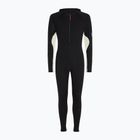 Men's thermal active jumpsuit icebreaker Merino 200 Oasis+ black/undyed/cb