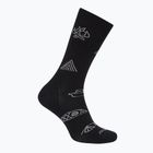 Icebreaker Merino Ultralight Crew Camp Ess black/alloy men's socks