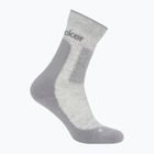 Women's socks icebreaker Merino Hike+ Medium Crew blizzard heather/alloy