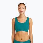Thermal bra icebreaker Merino Rib Lotus tidal teal