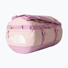 Travel bag The North Face Base Camp Duffel S 50 l metal pink/hushed laven