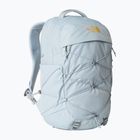 Women's urban backpack The North Face Borealis Luxe 27 l frost grey/gold metallic