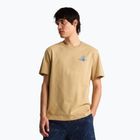 Men's trekking T-shirt The North Face Mountain Celebration Regular khaki stone
