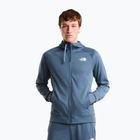 Men's sweatshirt The North Face Reaxion 2.0 Hooded Full Zip granite grey dark heather