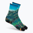 Women's socks Smartwool Hike Mountain Lake Print Crew capri