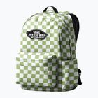 Children's urban backpack Vans Old Skool Grom Check 18 l checkerboard lime burst