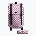 Urban backpack Vans Utility 18 l checkerboard pink fizz