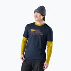 Men's T-shirt Smartwool Alpine Trace Active Graphic Tee SS deep navy