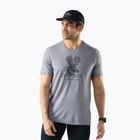 Men's T-shirt Smartwool Moose Mode Active Graphic Tee SS light gray heather
