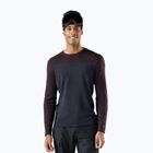 Men's thermal sweatshirt Smartwool Classic Thermal Merino Base Layer Colorblock Crew Boxed mink/charcoal