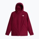 Women's 3-in-1 jacket The North Face Carto Mono Triclimate Hooded burgundy crush