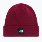 Winter hat The North Face Dock Worker Recycled Beanie burgundy crush