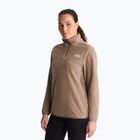 Women's fleece sweatshirt The North Face Glacier Fleece 1/4 Zip garnet