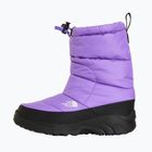 Children's snow boots The North Face Nse Traction Bootie Wp elevation purple/tnf black
