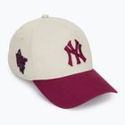 New Era WS Patch Eframe New York Yankees baseball cap light beige