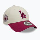 New Era WS Patch 9Forty Los Angeles Dodgers baseball cap light beige