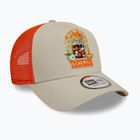 New Era Summer Patch Trucker baseball cap light beige