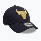 New Era Metallic 9Forty Bulls baseball cap navy