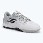 Children's football boots SKECHERS Razor 1.5 Youth Jr TF white/silver