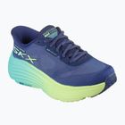 Women's SKECHERS Max Cushioning Endeavour Hallandale navy/lime running shoes