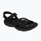 Women's sandals SKECHERS Reggae Slim Coffee Run black