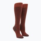 Women's ski socks Volcom Cheetah Chev Otc henna