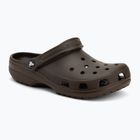 Crocs Classic clog flip-flops coffe