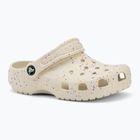 Children's slides Crocs Classic Glow Paint Splatter summit white/multi