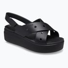 Women's sandals Crocs Broklyn 4U Cross Strap black