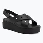 Women's sandals Crocs Broklyn 4U Cross Strap black