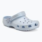 Children's slides Crocs Classic Pearl Shine blue frost