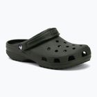Slides Crocs Classic army green
