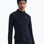 Women's running sweatshirt Nike Tempo Swoosh Run Dri-Fit 1/4-Zip black/white