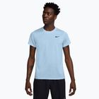 Men's Nike Court Dri-Fit Victory tennis shirt celestine blue / black