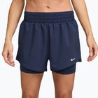 Women's shorts Nike One Dri-Fit High-Waisted 3" 2In1 midnight navy