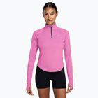 Women's Nike Tempo Dri-Fit 1 / 4 Zip running sweatshirt playful pink