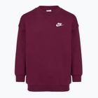 Children's sweatshirt Nike Sportswear Club Fleece bordeaux/white