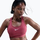 Sports bra Nike Swoosh Medium Support sweet beet/white