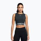 Women's training T-shirt Nike Pro Dri-Fit seaweed/white