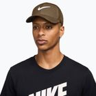 Nike Dri-FIT Club baseball cap mosswood brown/white