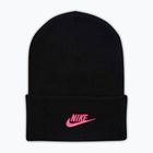 Winter hat Nike Peak Futura Beanie black/pinksicle