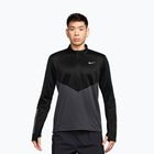 Men's running sweatshirt Nike Pacer Winterized 1/2 Zip anthracite/black