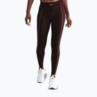 Women's leggings Nike One High-Waisted burgundy crush