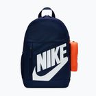 Children's urban backpack Nike Elemental Shoebox 20 l midnight navy/orange/white